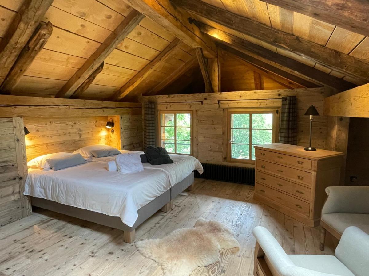 Gsteig Alpen Charme - Chalet D'Hotes Et Spa Bed & Breakfast エクステリア 写真