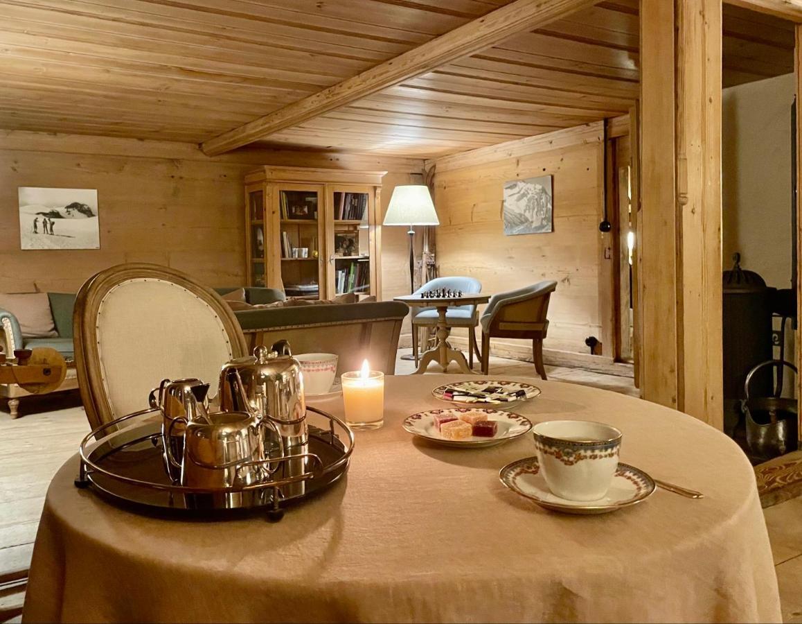 Gsteig Alpen Charme - Chalet D'Hotes Et Spa Bed & Breakfast エクステリア 写真