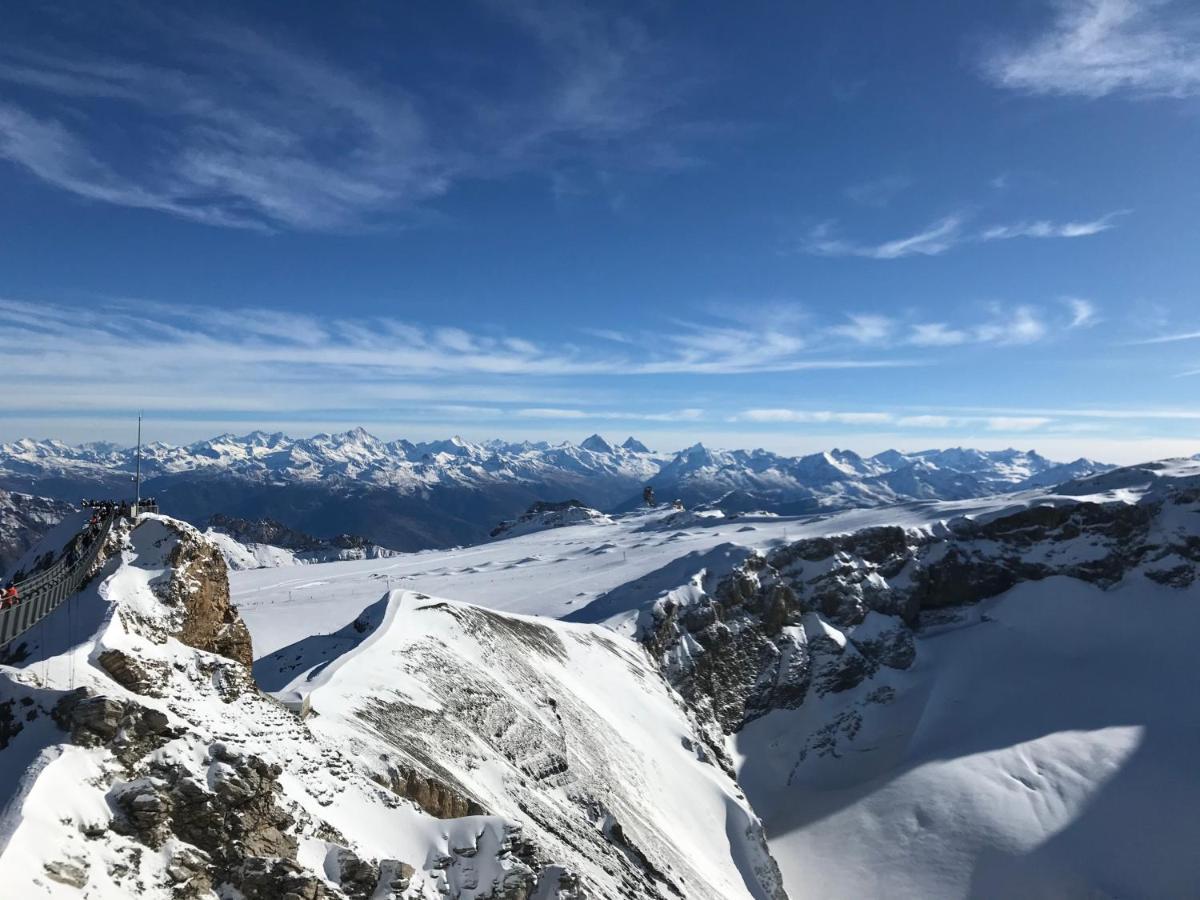 Gsteig Alpen Charme - Chalet D'Hotes Et Spa Bed & Breakfast エクステリア 写真