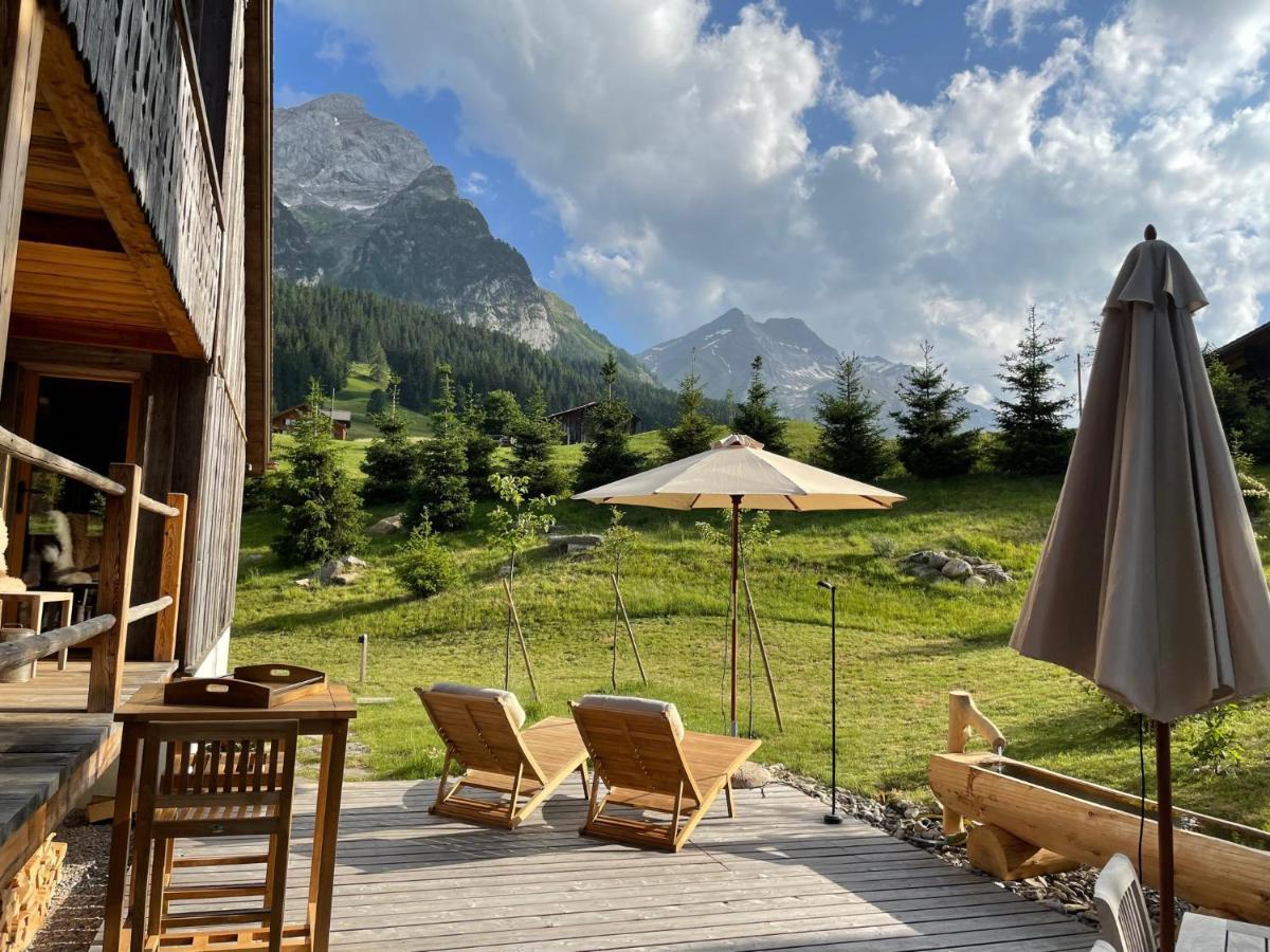 Gsteig Alpen Charme - Chalet D'Hotes Et Spa Bed & Breakfast エクステリア 写真