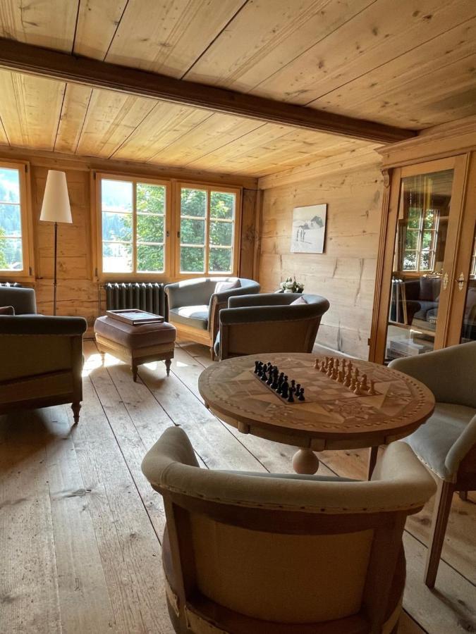 Gsteig Alpen Charme - Chalet D'Hotes Et Spa Bed & Breakfast エクステリア 写真