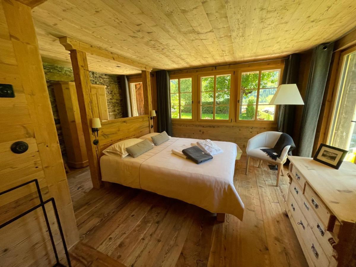 Gsteig Alpen Charme - Chalet D'Hotes Et Spa Bed & Breakfast エクステリア 写真