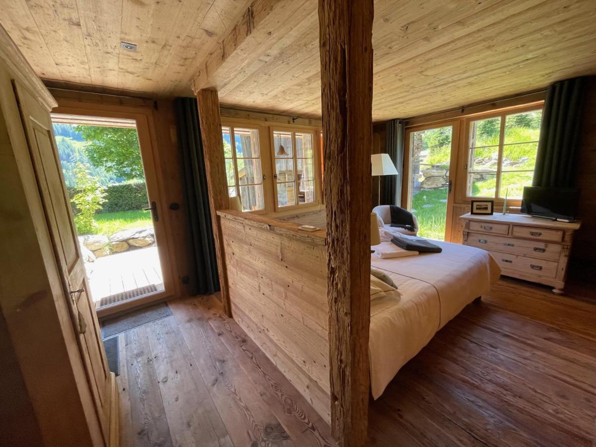 Gsteig Alpen Charme - Chalet D'Hotes Et Spa Bed & Breakfast エクステリア 写真