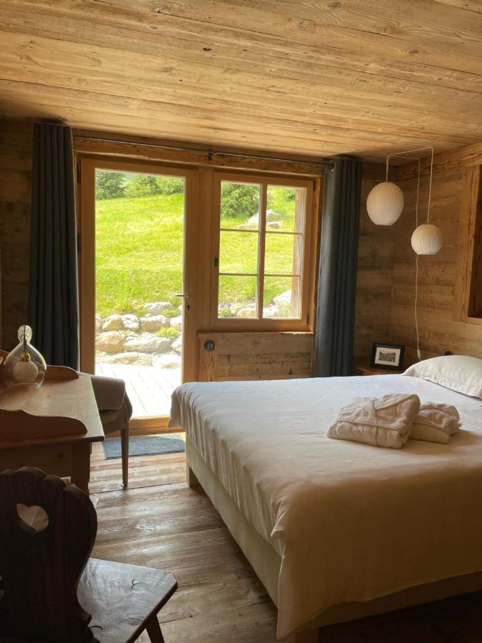 Gsteig Alpen Charme - Chalet D'Hotes Et Spa Bed & Breakfast エクステリア 写真